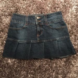 Short Jean Skirt